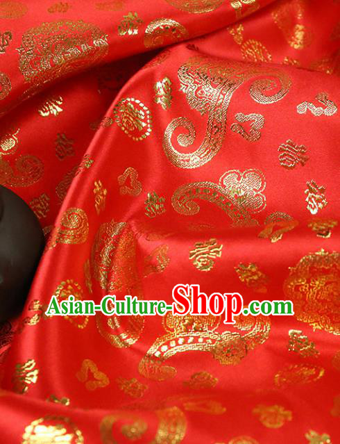 Chinese Traditional Flower Silk Fabric Brocade Embroidered Fabric Dress Material Chinese Traditional Flower Silk Fabric Brocade Embroidered Fabric Dress Material
