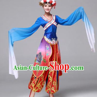 Traditional Chinese Yangko Dance Folk Dance Drum Dance Costume for Women