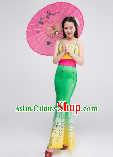 Traditional Chinese Fan Dance Folk Dance Costume Classical Yangko Dance Classical Dance Dress Traditional Chinese Fan Dance Folk Dance Costume Classical Yangko Dance Classical Dance Dress