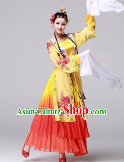 Traditional Chinese Fan Dance Folk Dance Costume Classical Yangko Dance Classical Dance Dress Traditional Chinese Fan Dance Folk Dance Costume Classical Yangko Dance Classical Dance Dress