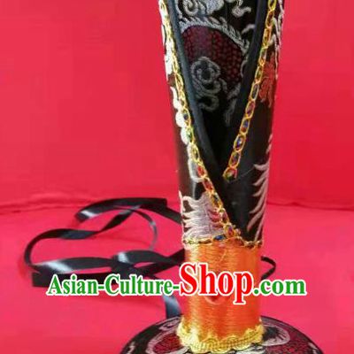 Chinese Traditional Han Dynasty Hair Accessories Ancient Prince Classical Dance Headwear for Men