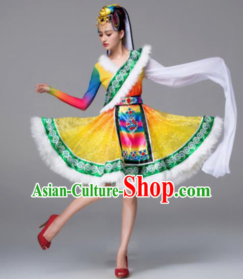 Traditional Chinese Fan Dance Folk Dance Costume Classical Yangko Dance Classical Dance Dress Traditional Chinese Fan Dance Folk Dance Costume Classical Yangko Dance Classical Dance Dress