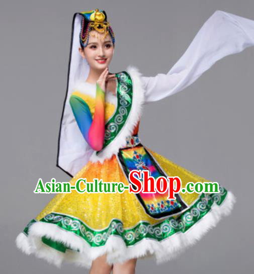 Traditional Chinese Fan Dance Folk Dance Costume Classical Yangko Dance Classical Dance Dress Traditional Chinese Fan Dance Folk Dance Costume Classical Yangko Dance Classical Dance Dress