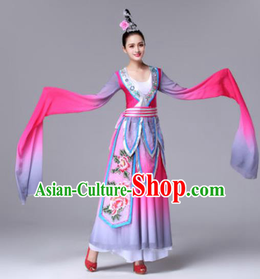 Traditional Chinese Fan Dance Folk Dance Costume Classical Yangko Dance Classical Dance Dress Traditional Chinese Fan Dance Folk Dance Costume Classical Yangko Dance Classical Dance Dress