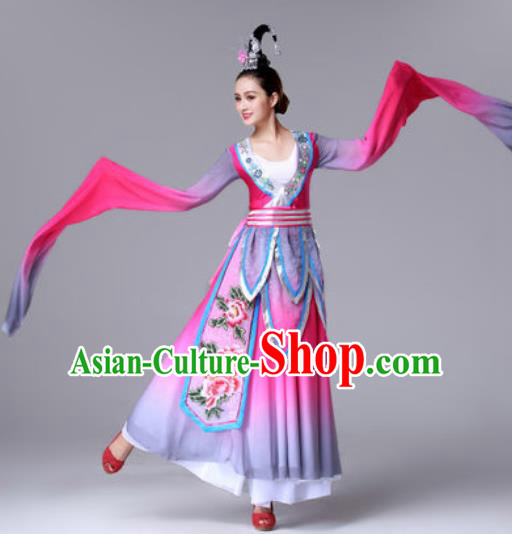 Traditional Chinese Fan Dance Folk Dance Costume Classical Yangko Dance Classical Dance Dress Traditional Chinese Fan Dance Folk Dance Costume Classical Yangko Dance Classical Dance Dress