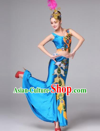 Traditional Chinese Fan Dance Folk Dance Costume Classical Yangko Dance Classical Dance Dress Traditional Chinese Fan Dance Folk Dance Costume Classical Yangko Dance Classical Dance Dress