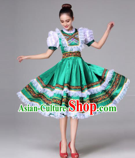 Traditional Chinese Fan Dance Folk Dance Costume Classical Yangko Dance Classical Dance Dress Traditional Chinese Fan Dance Folk Dance Costume Classical Yangko Dance Classical Dance Dress