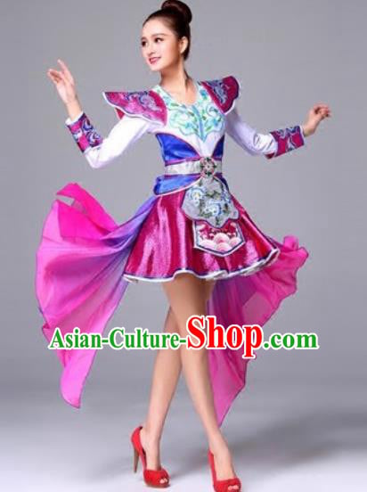 Traditional Chinese Fan Dance Folk Dance Costume Classical Yangko Dance Classical Dance Dress Traditional Chinese Fan Dance Folk Dance Costume Classical Yangko Dance Classical Dance Dress