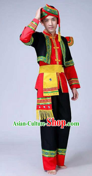 Traditional Chinese Fan Dance Folk Dance Costume Classical Yangko Dance Classical Dance Dress Minority Clothing