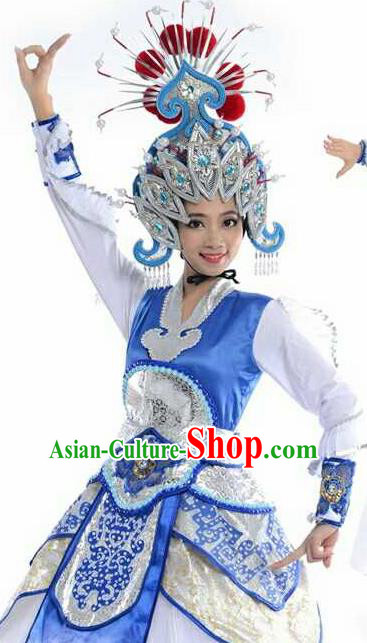 Traditional Chinese Fan Dance Folk Dance Costume Classical Yangko Dance Classical Dance Dress Minority Clothing Traditional Chinese Fan Dance Folk Dance Costume Classical Yangko Dance Classical Dance Dress Minority Clothing