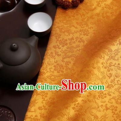 Chinese Traditional Brocade Classical Pattern Design Tang Suit Silk Fabric Material Satin Drapery