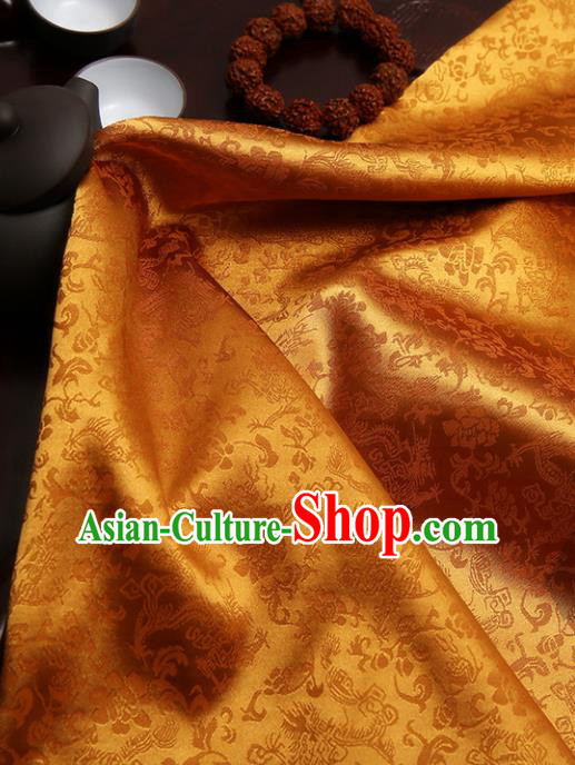 Chinese Traditional Flower Silk Fabric Brocade Embroidered Fabric Dress Material Chinese Traditional Flower Silk Fabric Brocade Embroidered Fabric Dress Material