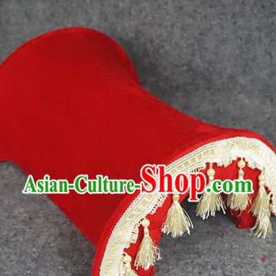 Chinese Traditional Wedding Supplies Red Riding Saddles Bride Saddle