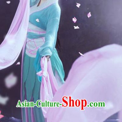 Chinese Ancient Han Dynasty Imperial Consort Zhao Feiyan Hanfu Dress for Women