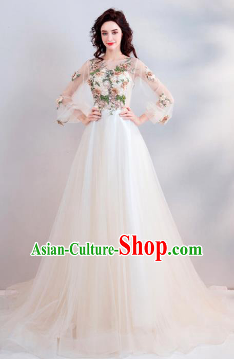 Top Grade Handmade Wedding Costumes Bride Veil Dress Princess Wedding Gown for Women Top Grade Handmade Wedding Costumes Bride Veil Dress Princess Wedding Gown for Women