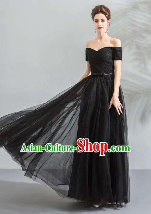 Top Grade Compere Costume Handmade Catwalks Bride Lilac Formal Dress for Women Top Grade Compere Costume Handmade Catwalks Bride Lilac Formal Dress for Women