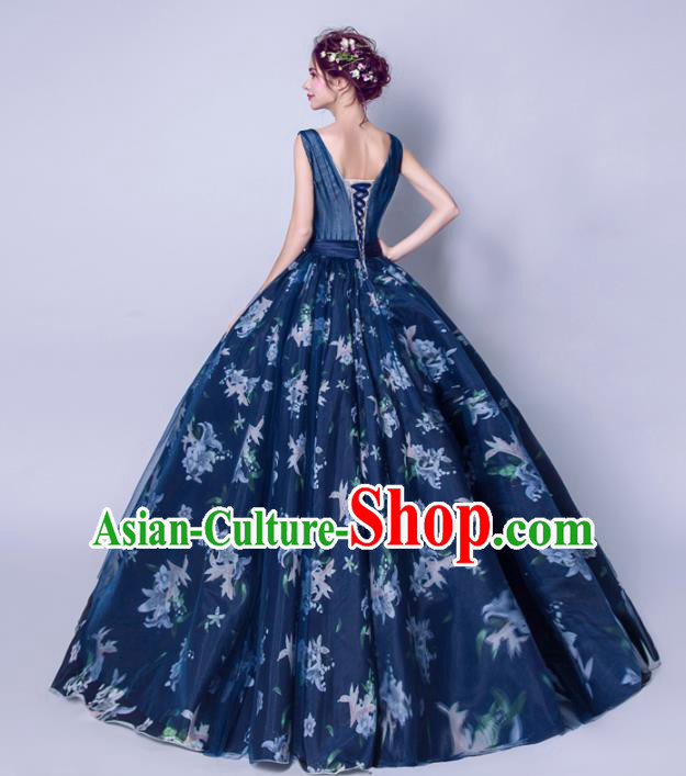 Top Grade Handmade Wedding Costumes Bride Veil Dress Princess Wedding Gown for Women