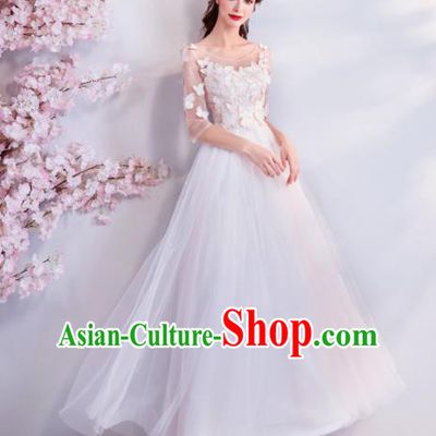 Handmade Princess Butterfly Wedding Dress Top Grade Fancy Wedding Gown for Women