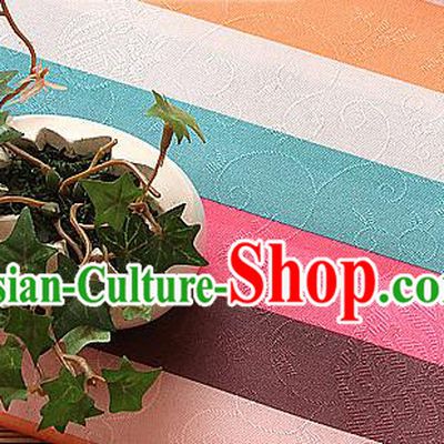 Asian Traditional Drapery Korean Fashion Hanbok Brocade Fabric Silk Fabric Material