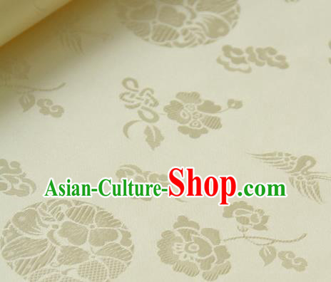 Asian Traditional Palace Drapery Korean Hanbok Royal Pattern Design Brocade Satin Fabric Chinese Tang Suit Silk Fabric Material Asian Traditional Palace Drapery Korean Hanbok Royal Pattern Design Brocade Satin Fabric Chinese Tang Suit Silk Fabric Material
