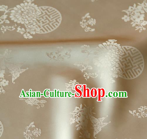 Asian Traditional Palace Drapery Korean Hanbok Royal Pattern Design Brocade Satin Fabric Chinese Tang Suit Silk Fabric Material Asian Traditional Palace Drapery Korean Hanbok Royal Pattern Design Brocade Satin Fabric Chinese Tang Suit Silk Fabric Material