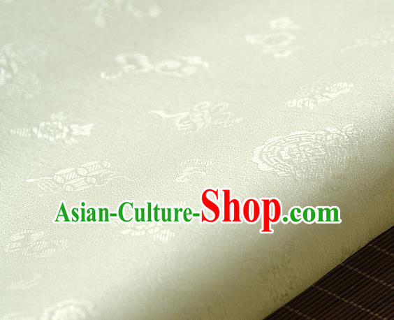 Asian Traditional Palace Drapery Korean Hanbok Royal Pattern Design Brocade Satin Fabric Chinese Tang Suit Silk Fabric Material Asian Traditional Palace Drapery Korean Hanbok Royal Pattern Design Brocade Satin Fabric Chinese Tang Suit Silk Fabric Material