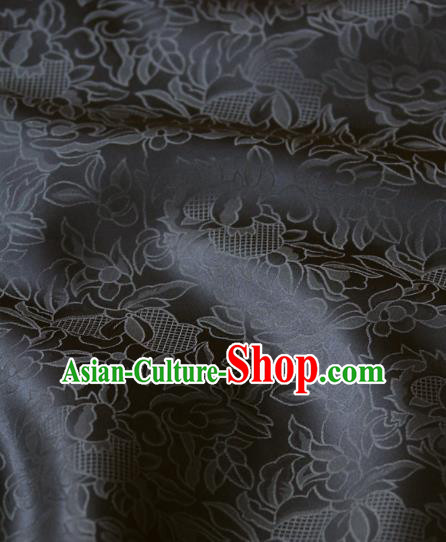 Asian Traditional Palace Drapery Korean Hanbok Royal Pattern Design Brocade Satin Fabric Chinese Tang Suit Silk Fabric Material