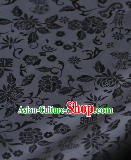 Asian Traditional Palace Drapery Korean Hanbok Royal Pattern Design Brocade Satin Fabric Chinese Tang Suit Silk Fabric Material Asian Traditional Palace Drapery Korean Hanbok Royal Pattern Design Brocade Satin Fabric Chinese Tang Suit Silk Fabric Material