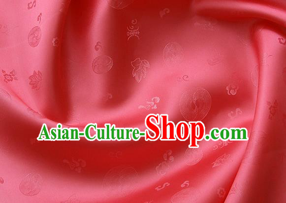 Asian Traditional Palace Drapery Korean Hanbok Royal Pattern Design Brocade Satin Fabric Chinese Tang Suit Silk Fabric Material Asian Traditional Palace Drapery Korean Hanbok Royal Pattern Design Brocade Satin Fabric Chinese Tang Suit Silk Fabric Material