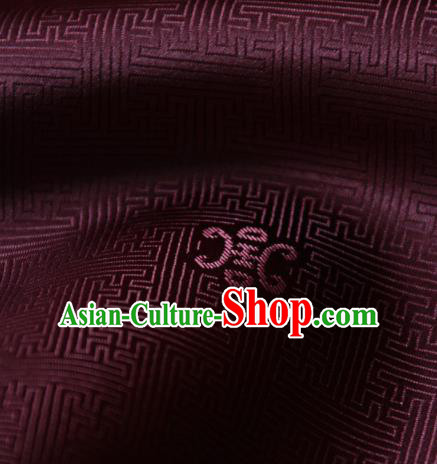 Asian Chinese Traditional Palace Drapery Chinese Royal Pattern Design Brocade Satin Fabric Tang Suit Silk Fabric Material
