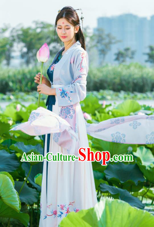 Chinese Ancient Tang Dynasty Palace Princess Hanfu Dress Traditional Royal Lady Historical Costumes Chinese Ancient Tang Dynasty Palace Princess Hanfu Dress Traditional Royal Lady Historical Costumes