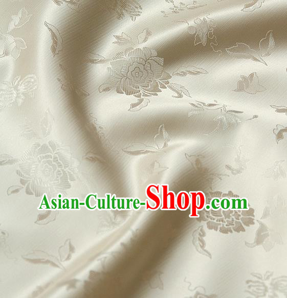 Asian Traditional Palace Drapery Korean Hanbok Royal Pattern Design Brocade Satin Fabric Chinese Tang Suit Silk Fabric Material Asian Traditional Palace Drapery Korean Hanbok Royal Pattern Design Brocade Satin Fabric Chinese Tang Suit Silk Fabric Material