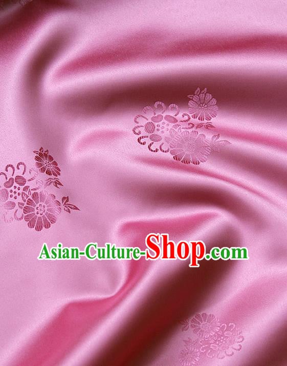Asian Traditional Palace Drapery Korean Hanbok Royal Pattern Design Brocade Satin Fabric Chinese Tang Suit Silk Fabric Material Asian Traditional Palace Drapery Korean Hanbok Royal Pattern Design Brocade Satin Fabric Chinese Tang Suit Silk Fabric Material