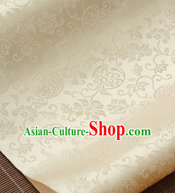 Asian Traditional Palace Drapery Korean Hanbok Royal Pattern Design Brocade Satin Fabric Chinese Tang Suit Silk Fabric Material Asian Traditional Palace Drapery Korean Hanbok Royal Pattern Design Brocade Satin Fabric Chinese Tang Suit Silk Fabric Material