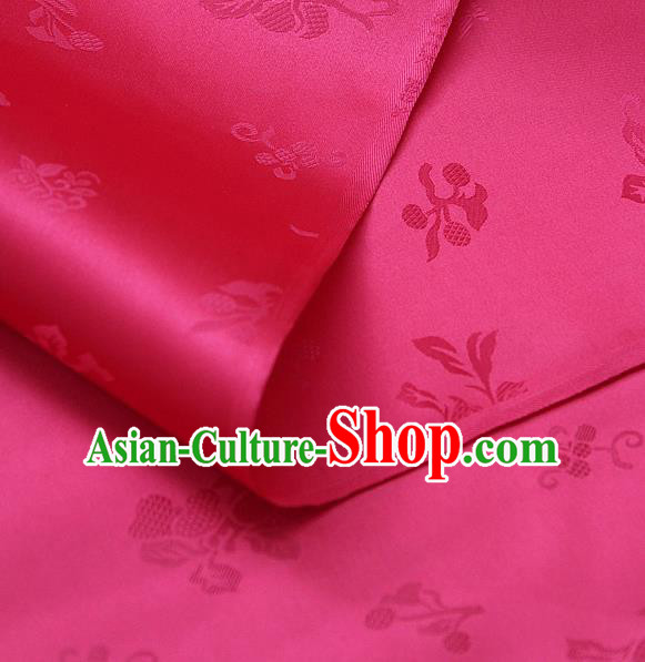 Asian Traditional Palace Drapery Korean Hanbok Royal Pattern Design Brocade Satin Fabric Chinese Tang Suit Silk Fabric Material Asian Traditional Palace Drapery Korean Hanbok Royal Pattern Design Brocade Satin Fabric Chinese Tang Suit Silk Fabric Material