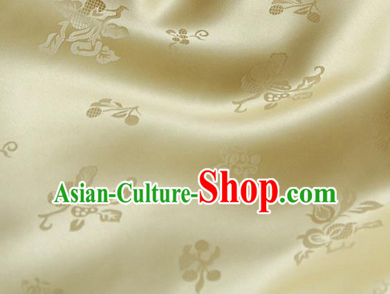 Asian Traditional Palace Drapery Korean Hanbok Royal Pattern Design Brocade Satin Fabric Chinese Tang Suit Silk Fabric Material Asian Traditional Palace Drapery Korean Hanbok Royal Pattern Design Brocade Satin Fabric Chinese Tang Suit Silk Fabric Material