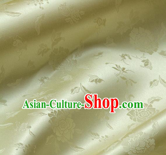 Asian Traditional Palace Drapery Korean Hanbok Royal Pattern Design Brocade Satin Fabric Chinese Tang Suit Silk Fabric Material Asian Traditional Palace Drapery Korean Hanbok Royal Pattern Design Brocade Satin Fabric Chinese Tang Suit Silk Fabric Material