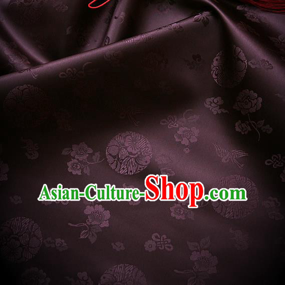 Asian Traditional Palace Drapery Korean Hanbok Royal Pattern Design Brocade Satin Fabric Chinese Tang Suit Silk Fabric Material Asian Traditional Palace Drapery Korean Hanbok Royal Pattern Design Brocade Satin Fabric Chinese Tang Suit Silk Fabric Material