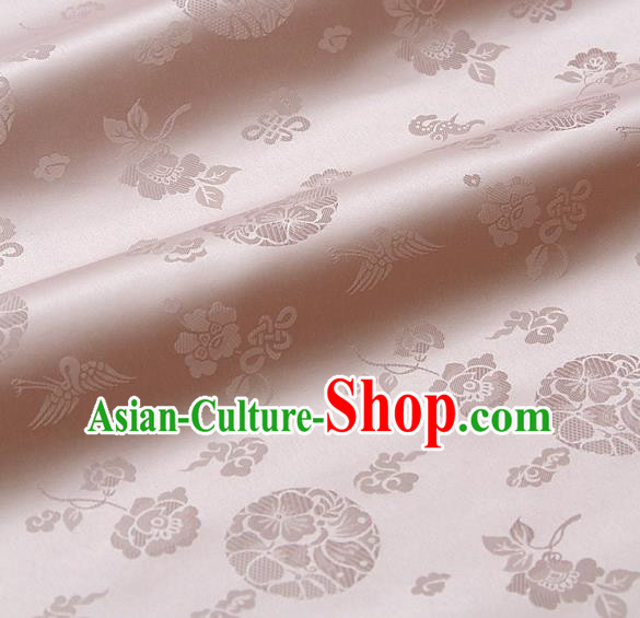 Asian Traditional Palace Drapery Korean Hanbok Royal Pattern Design Brocade Satin Fabric Chinese Tang Suit Silk Fabric Material Asian Traditional Palace Drapery Korean Hanbok Royal Pattern Design Brocade Satin Fabric Chinese Tang Suit Silk Fabric Material