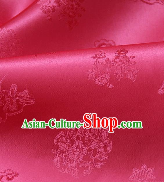 Asian Traditional Palace Drapery Korean Hanbok Royal Pattern Design Brocade Satin Fabric Chinese Tang Suit Silk Fabric Material Asian Traditional Palace Drapery Korean Hanbok Royal Pattern Design Brocade Satin Fabric Chinese Tang Suit Silk Fabric Material