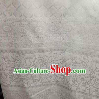 Chinese Traditional Apparel Fabric Brocade Classical Pattern Design Silk Material Satin Drapery