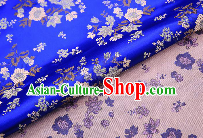 Chinese Traditional Flower Silk Fabric Brocade Embroidered Fabric Dress Material Chinese Traditional Flower Silk Fabric Brocade Embroidered Fabric Dress Material