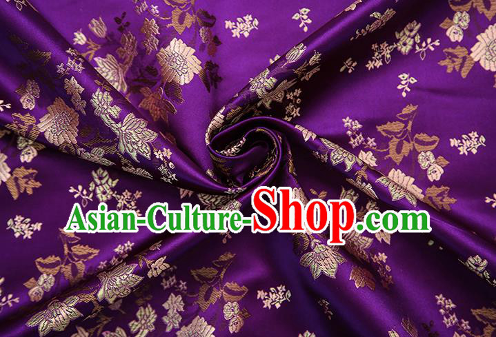 Chinese Traditional Flower Silk Fabric Brocade Embroidered Fabric Dress Material Chinese Traditional Flower Silk Fabric Brocade Embroidered Fabric Dress Material