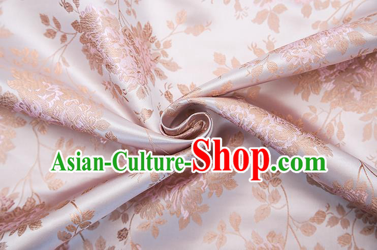 Chinese Traditional Flower Silk Fabric Brocade Embroidered Fabric Dress Material Chinese Traditional Flower Silk Fabric Brocade Embroidered Fabric Dress Material