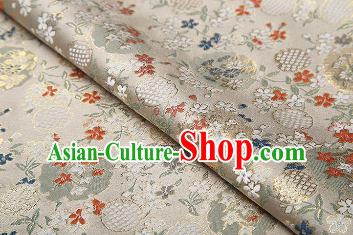 Chinese Traditional Flower Silk Fabric Brocade Embroidered Fabric Dress Material Chinese Traditional Flower Silk Fabric Brocade Embroidered Fabric Dress Material
