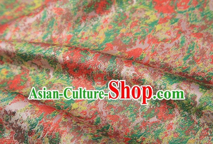 Chinese Traditional Flower Silk Fabric Brocade Embroidered Fabric Dress Material Chinese Traditional Flower Silk Fabric Brocade Embroidered Fabric Dress Material
