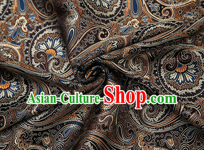 Chinese Traditional Flower Silk Fabric Brocade Embroidered Fabric Dress Material Chinese Traditional Flower Silk Fabric Brocade Embroidered Fabric Dress Material