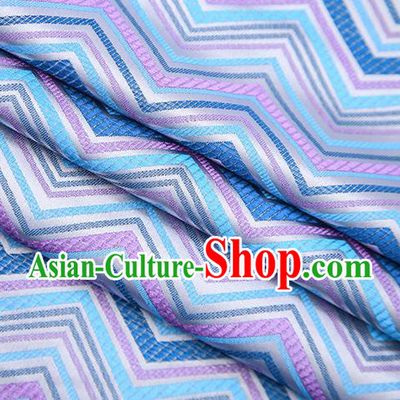 Argent Satin Traditional Chinese Tang Suit Brocade Fabric Classical Pattern Design Material Drapery