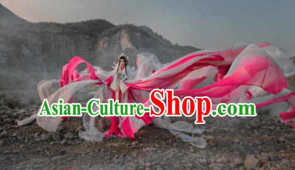 Ancient Chinese Cosplay Costume Chinese Shoes Traditional China Swordsman Clothing and Jewelry Accessories