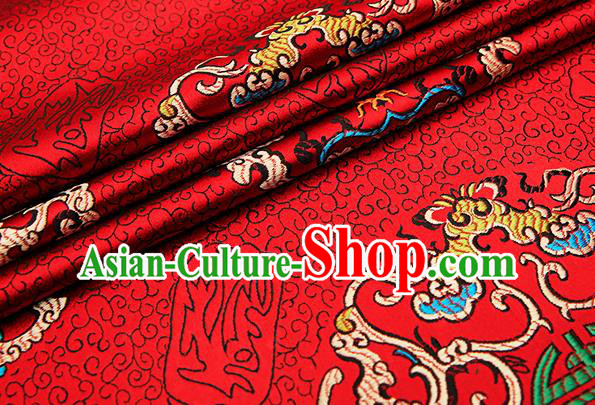 Chinese Traditional Flower Silk Fabric Brocade Embroidered Fabric Dress Material Chinese Traditional Flower Silk Fabric Brocade Embroidered Fabric Dress Material